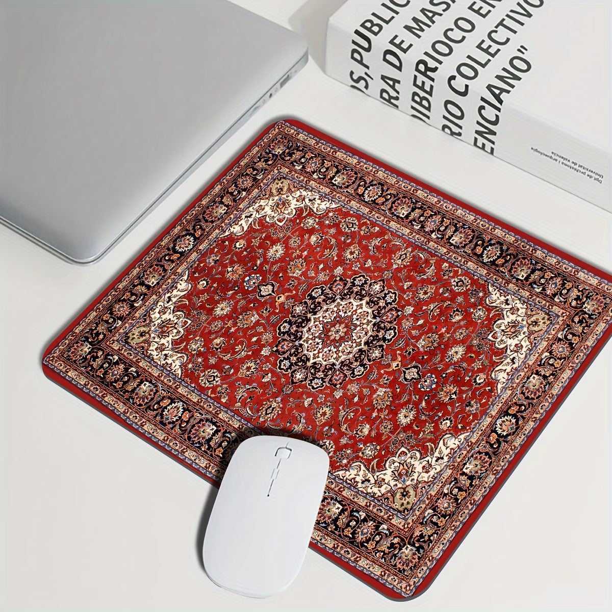 The Setup Lab™ Artisan Desk Mat (Persian Red)