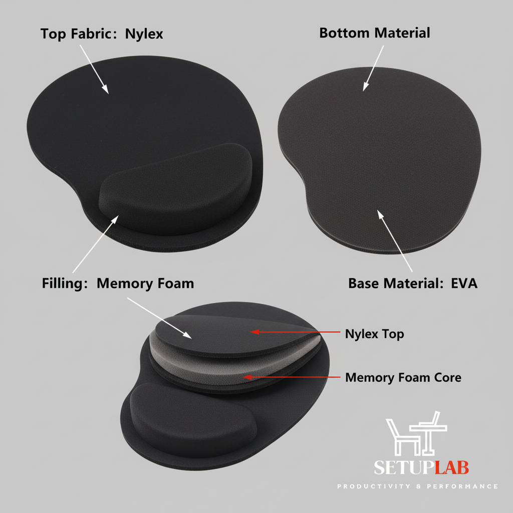 Mousepad construction